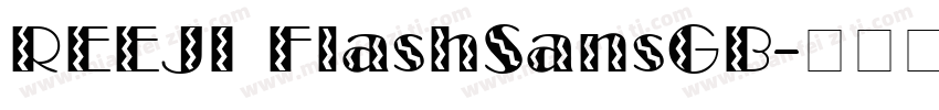 REEJI FlashSansGB字体转换